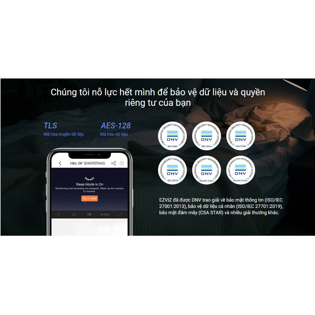 Camera Wifi Ezviz H6C 2K+