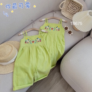 Sét yếm xinh cho bé gái