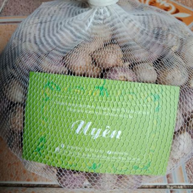 1kg tỏi cô đơn tím size số 3 làm tỏi đen