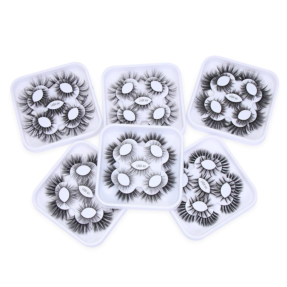 Xiantin Set 9 Cặp Lông Mi Giả SKONHED Trang Điểm Làm Đẹp