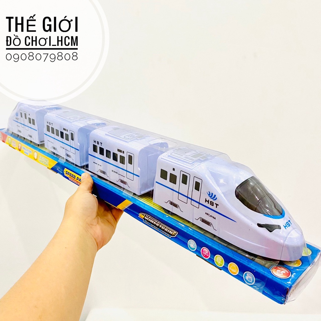 [SIÊU TO-MỚI VỀ] Đồ chơi đường tàu Thomas, tàu điện ngầm có đèn nhạc, tự quay đầu dành cho bé thích mô hình xe