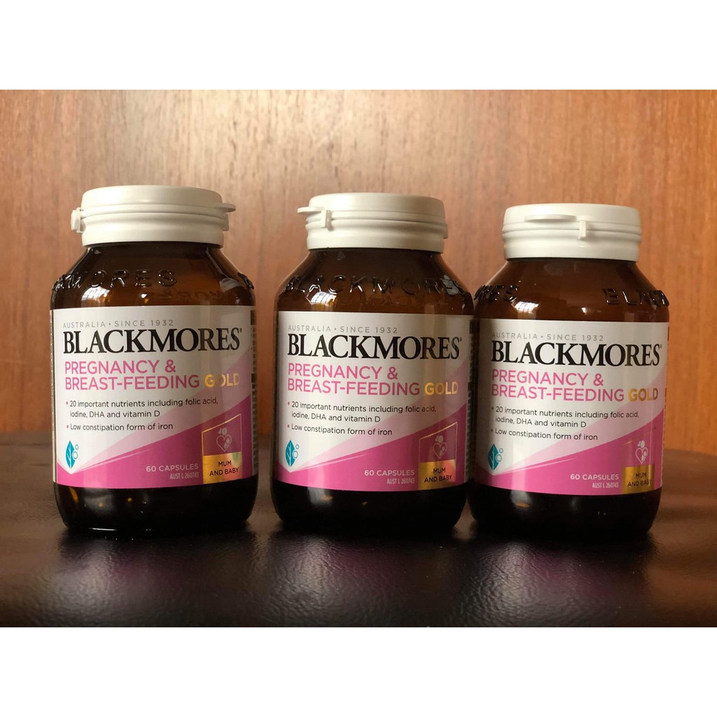 Vitamin Blackmore Pregnancy 120v tổng hợp cho bà bầu