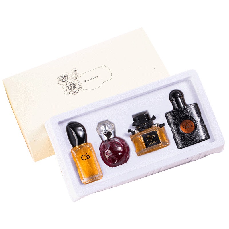 Combo 4 chai Nước hoa nam nữ unisex lưu hương lâu 6 đến 8 giờ, Sở hữu 4 phong cách nổi bật