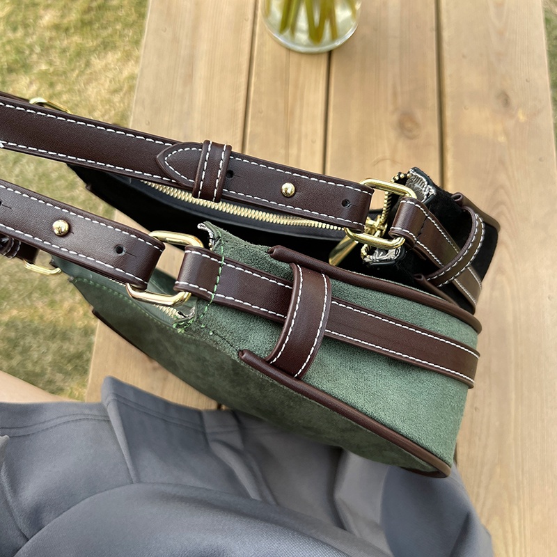 Túi đeo chéo IELGY phong cách retro thời trang cho nữ