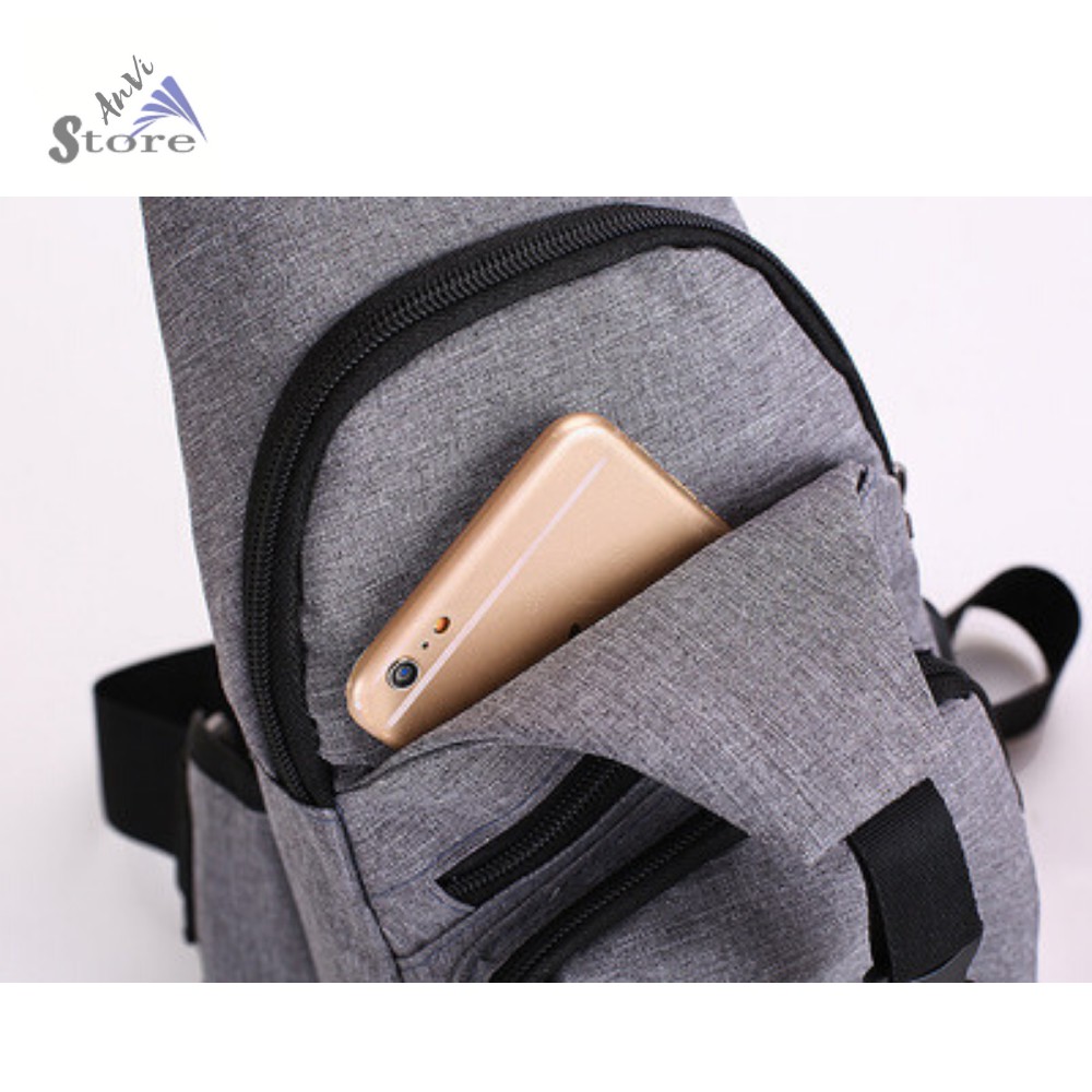 Túi đeo chéo nam vải Polyester  cao cấp có sặc điện thoại | BigBuy360 - bigbuy360.vn