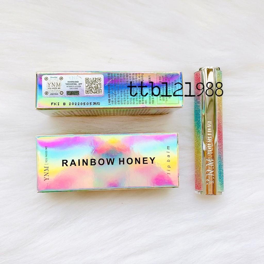 Son Dưỡng Môi Cầu Vồng YNM Rainbow Honey Lip