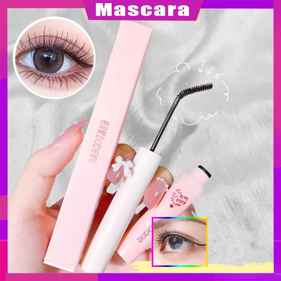 [Hàng mới về] Mascara đầu cọ nhỏ chống thấm nước lâu trôi làm mi dài và dày hơn
