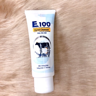Sữa rửa mặt sạch da, sáng khoẻ Bò E100 80ml