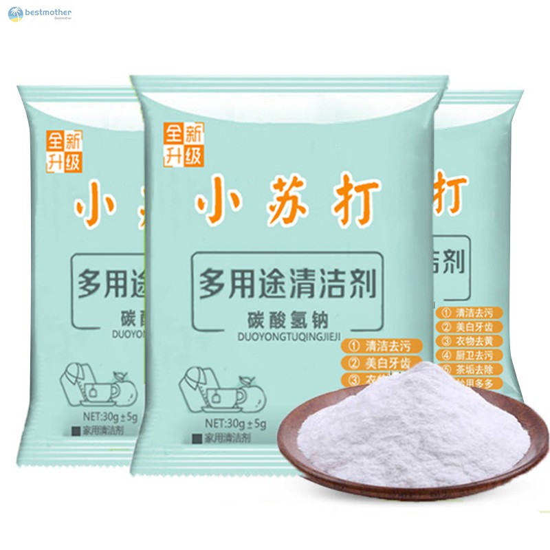 ✿BM✦ Food Grade Baking Soda Powder Multi-purpose Decontamination Powder Kitchen Bathroom Cleaner