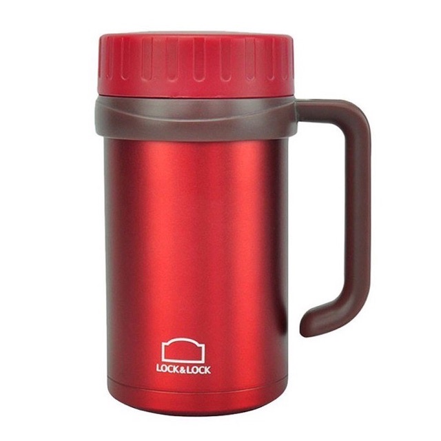 LHC9002B - Cốc giữ nhiệt Basic Table Mug hiệu L&L 500ml, 68mm- Màu đen