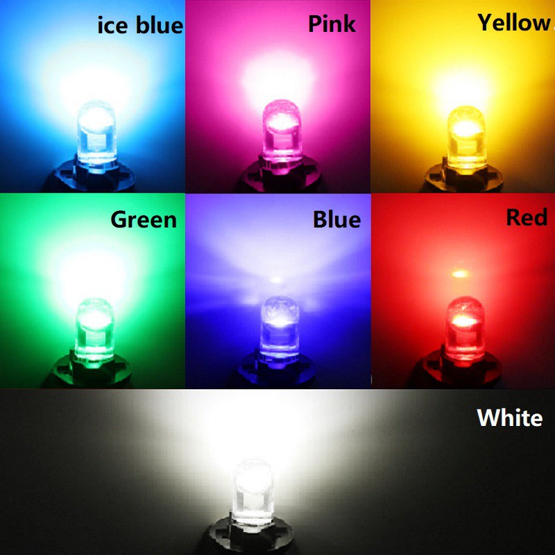 Bóng Đèn LED T10 W5W 168 2825 COB Gắn Biển Số Xe Hơi Xe Máy
