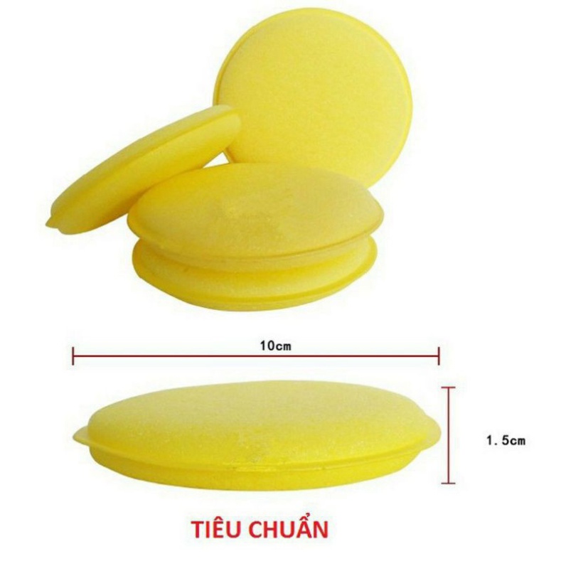 Mút bọt biển đánh bóng sơn xe hơi xe máy o tôđường kính 10 cm