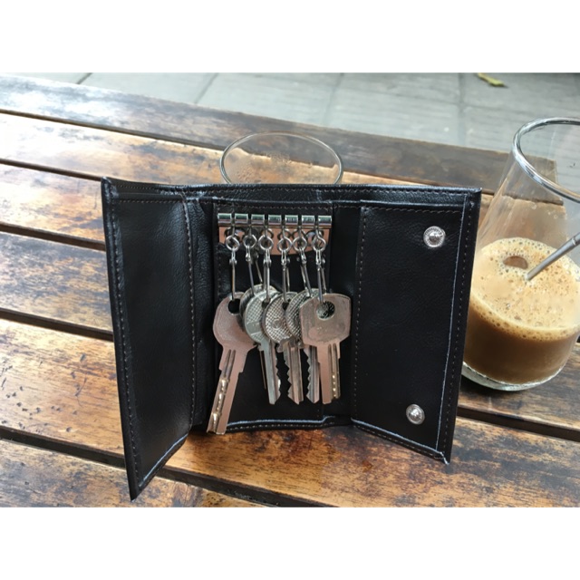 Ví da để chìa khoá - Bóp da đựng chìa khoá