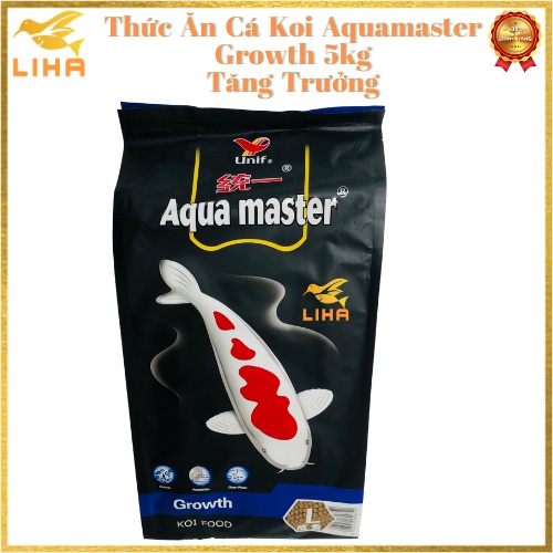 Thức Ăn Cá Koi Aquamaster Growth 5kg - Cám Cá Koi Tăng Trưởng
