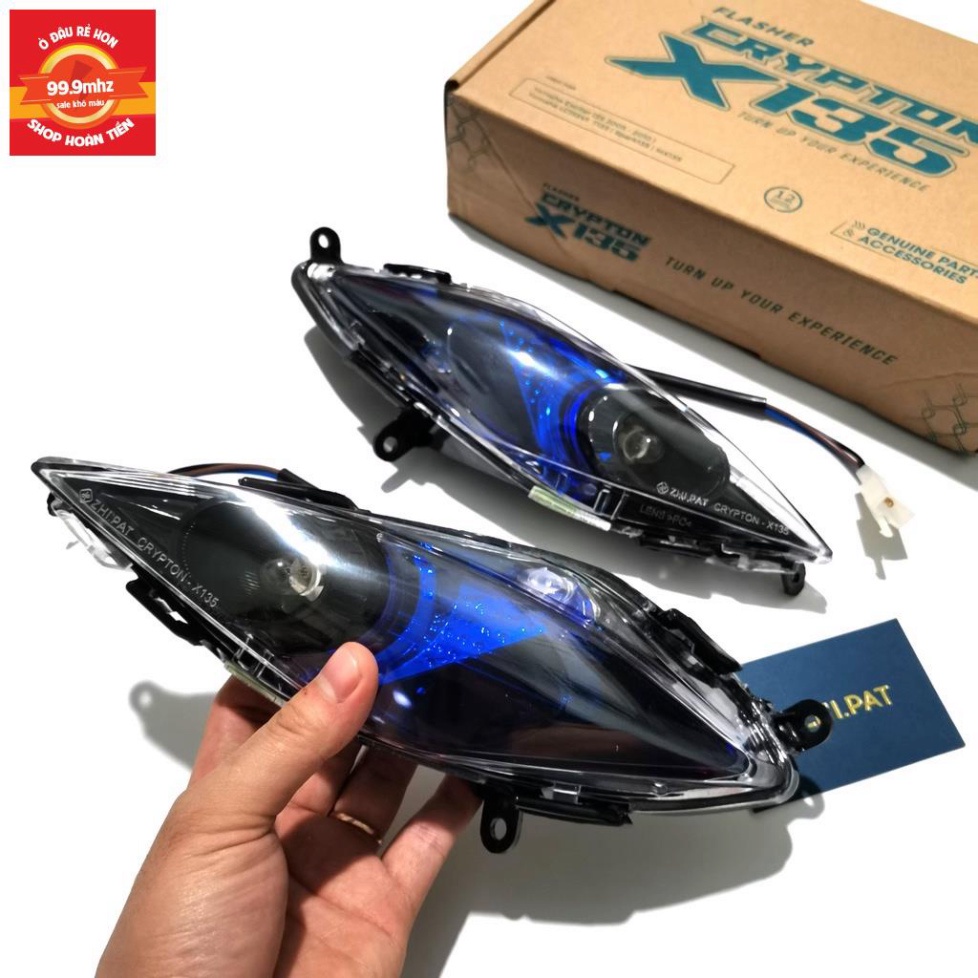 Đèn Xi Nhan Hy lạp Exciter 135 2005 2010 Spark 135 ZHIPAT Full Bộ Gắn Như Zin Ex 2010 Ex 135 Ex 4S