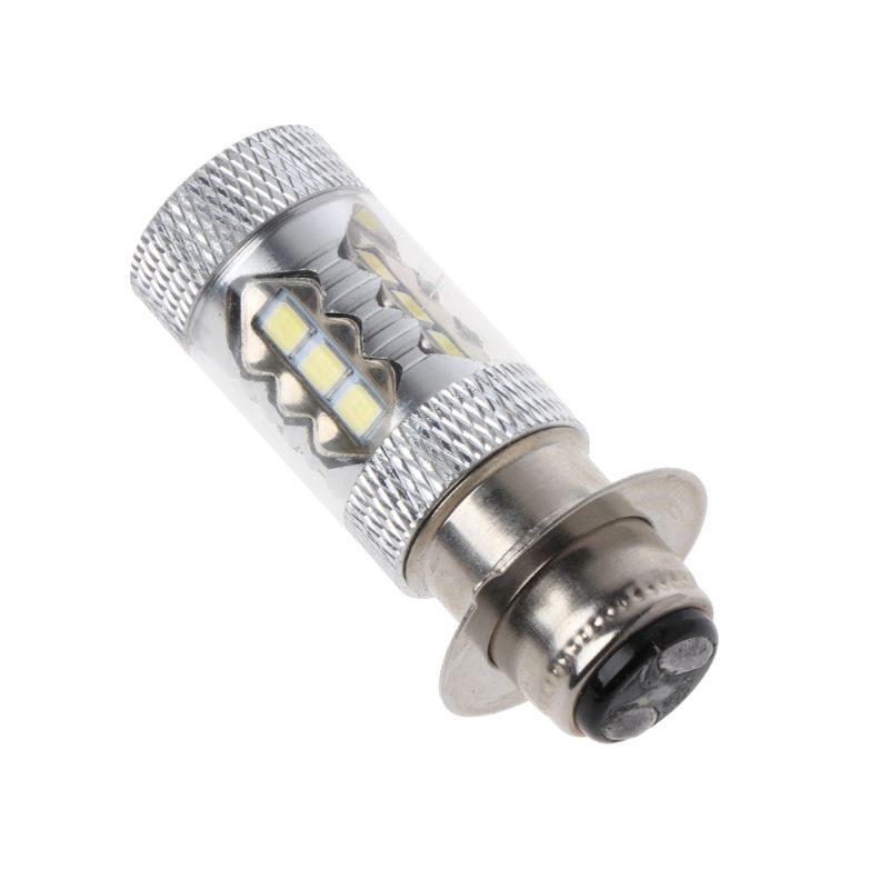 Đèn LED trắng PX15D H6 80W 6500K treo đầu xe cho xe đạp/mô tô/gắn máy chất lượng cao