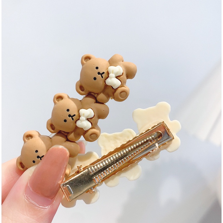 RẺ VÔ ĐỊCH  1 CHIẾC CẶP TÓC GẤU THỎ XINH XẮN CHO NỮ