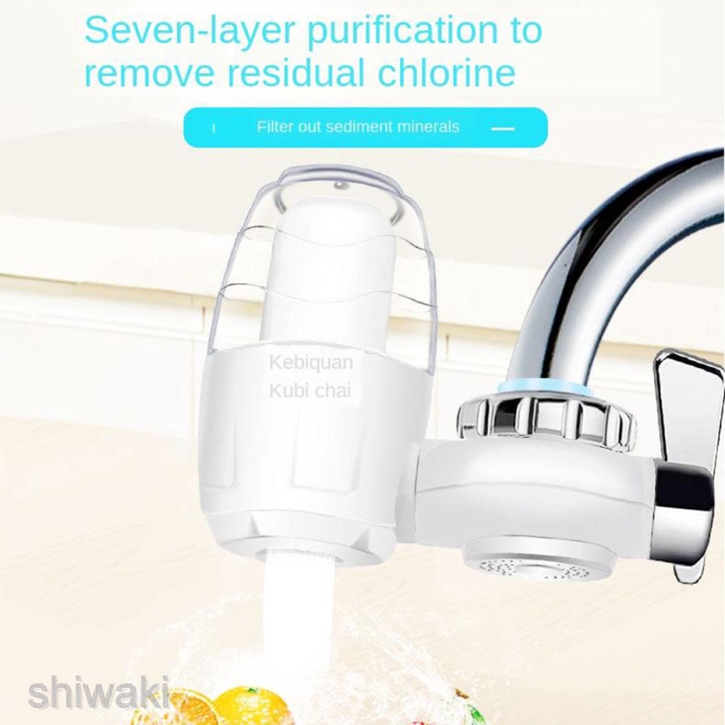 【In Stock】 Faucet Water Filter Pitcher Tap Water Purifier Filtration System Replacement
