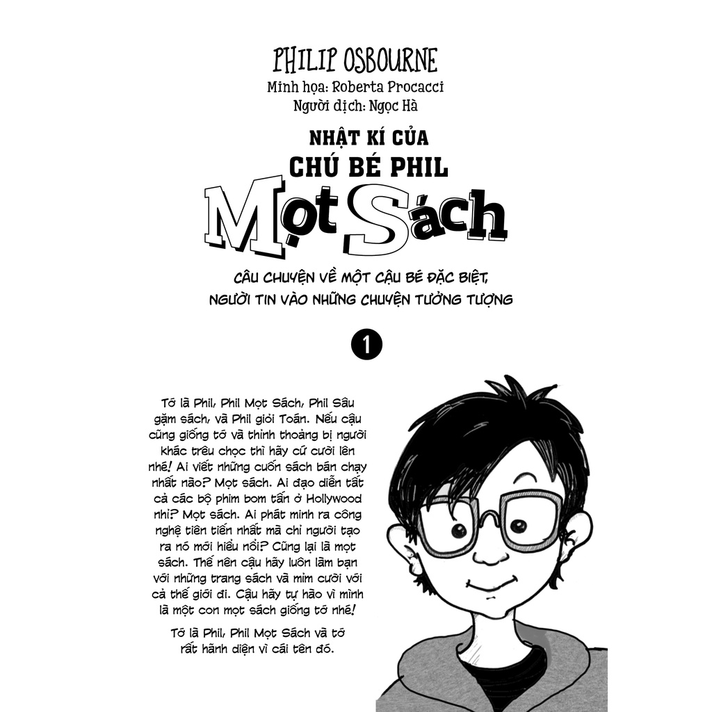 Sách Thiếu Nhi - Nhật Kí Của Chú Bé Phil Mọt Sách - Tập 1