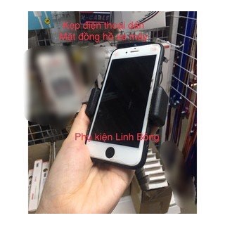 (KÈM MIẾNG DÁN) Kẹp điện thoại dán lên đồng hồ xe máy