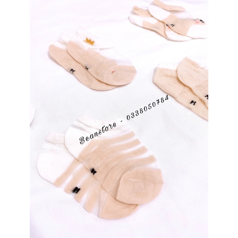 Set 5 vớ lưới mỏng mát mùa hè cho bé