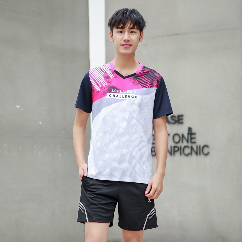 Bộ Đồ Thể Thao Tay Ngắn Nhanh Khô Thời Trang 2022 Cho Nam Và Nữ