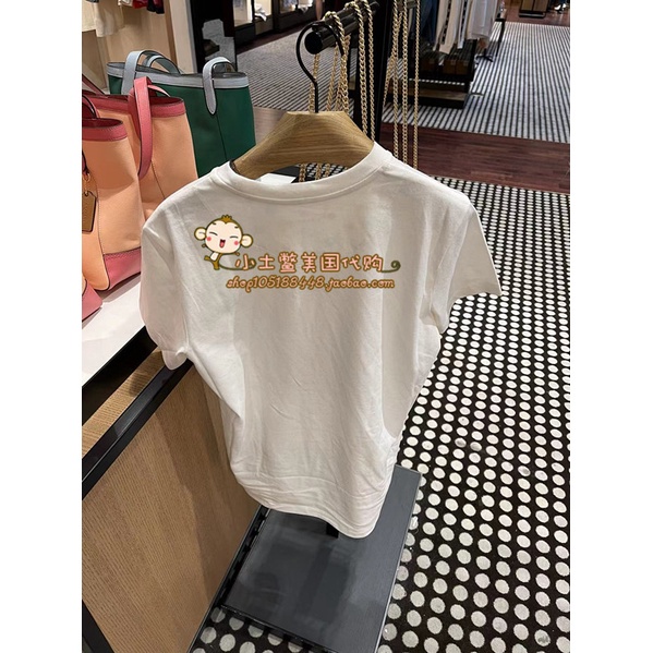 Áo Thun Cotton Nguyên Chất In Chữ Coach Có Size S-5XL