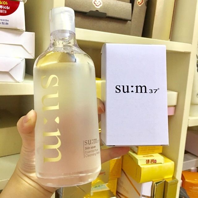Nước tẩy trang Sum làm sạch sâu đa tính năng Su:m37 dung tích 400ml date 2026