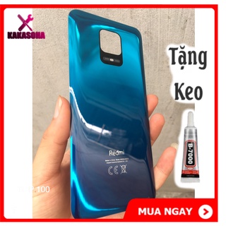 Nắp lưng xiaomi note 9s, vỏ máy xiaomi redmi note 9s pro kính