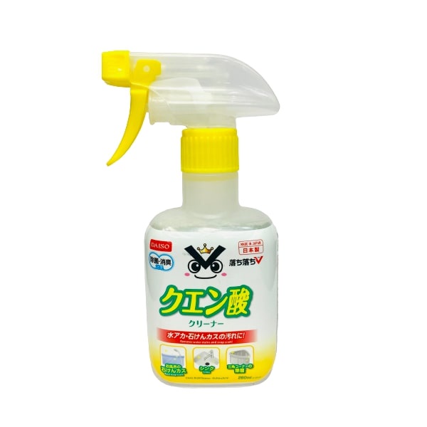 Daiso Chất tẩy rửa đa năng Axit Citric 280ml