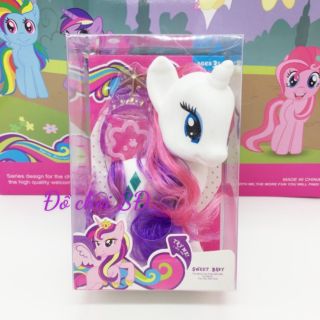 NGỰA PONY 1 CON - mô hình có đèn và tiếng kêu