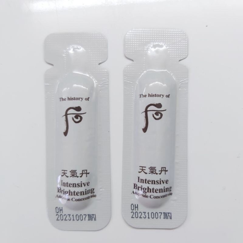 Tinh Chất Siêu Dưỡng Trắng Whoo intensive Brightening Ampoule Concentratedate 2025