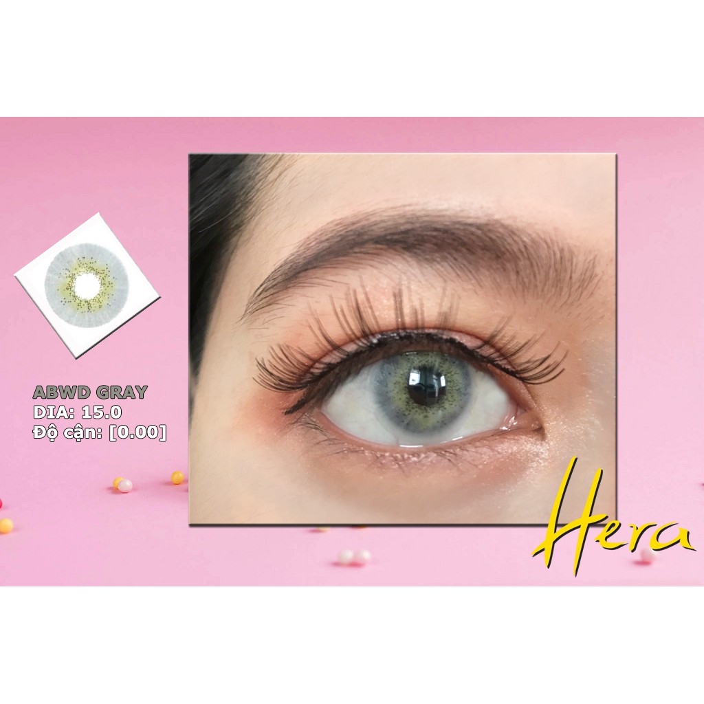 Lens 6 tháng ABWD Gray 0 độ - 15.0mm