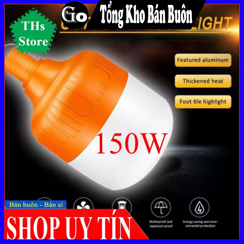 Bóng đèn led tích điện 6-8h loại 150w siêu sáng