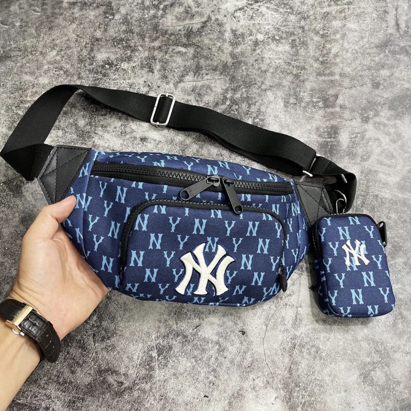 Túi Đeo Bao Tử MLB Full Mạc Tag Full Màu Siêu Hot