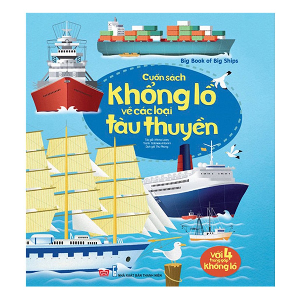 Sách - Big Book - Cuốn Sách Khổng Lồ Về Các Loại Tàu Thuyền | BigBuy360 - bigbuy360.vn