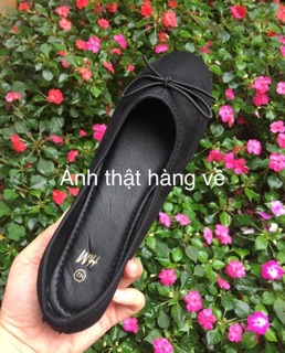 Giày bệt nơ hm