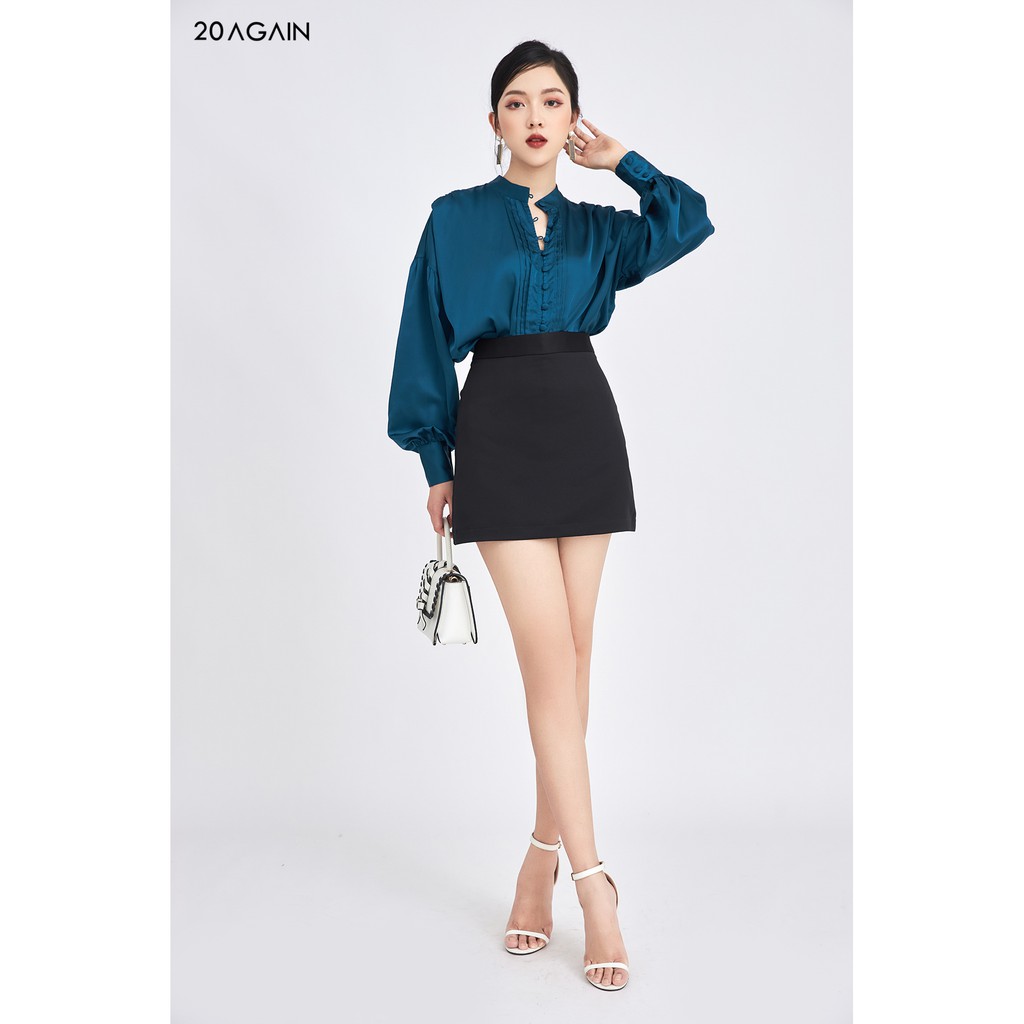 Áo sơ mi xếp ly nếp áo 20Again ASA1265