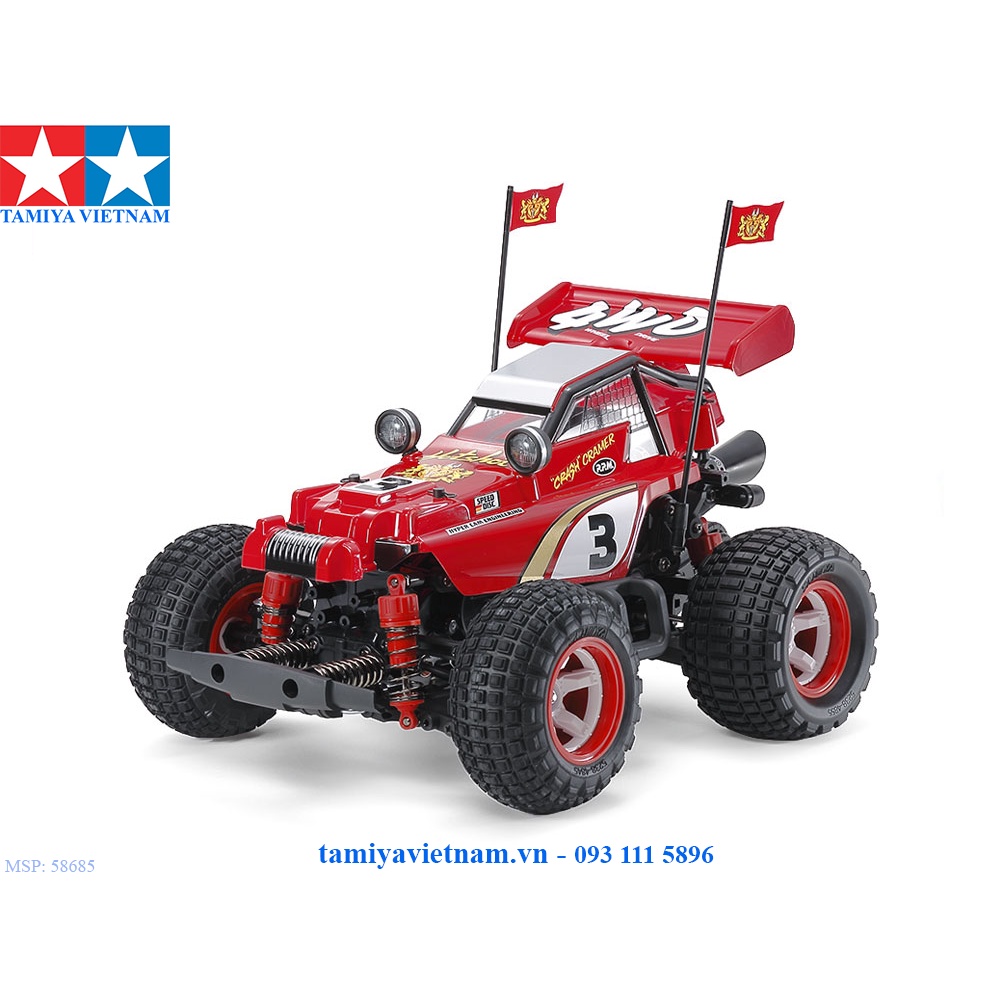 58685 Mô hình xe ô tô điều khiển từ xa 1/10 SCALE R/C CAR COMICAL HOTSHOT (GF-01CB CHASSIS)