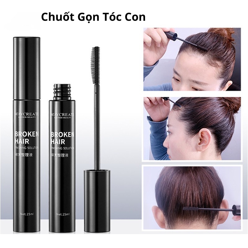Chuốt Tóc Con, Mascara Chải Tóc thần thánh, Que Chuốt chải tóc mai, tóc con gọn gàng vào nếp - Kích Thích Mọc Tóc