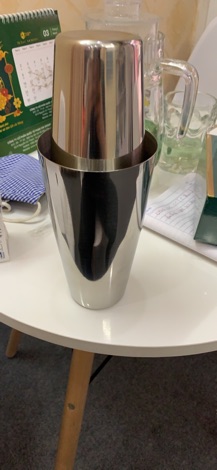 Bình lắc coocktail - Shaker boston 2 mảnh inox