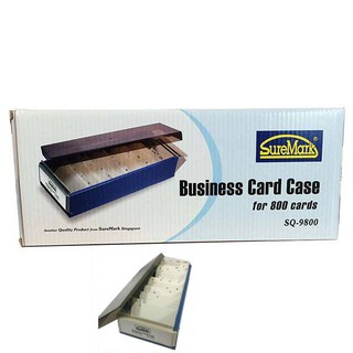 Hộp đựng name card 800 Suremark, hộp đựng danh thiếp. Do Văn Phòng Phẩm Hiếu Cường cung cấp