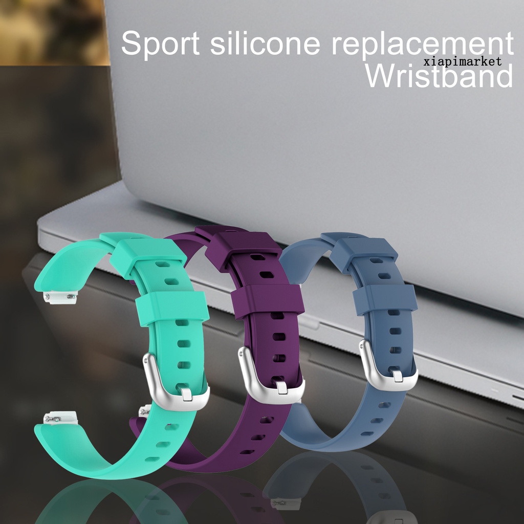 Dây Đeo Thay Thế Chất Liệu Silicon Thiết Kế Nhiều Lỗ Thời Trang Cho Fitbit Inspire 2