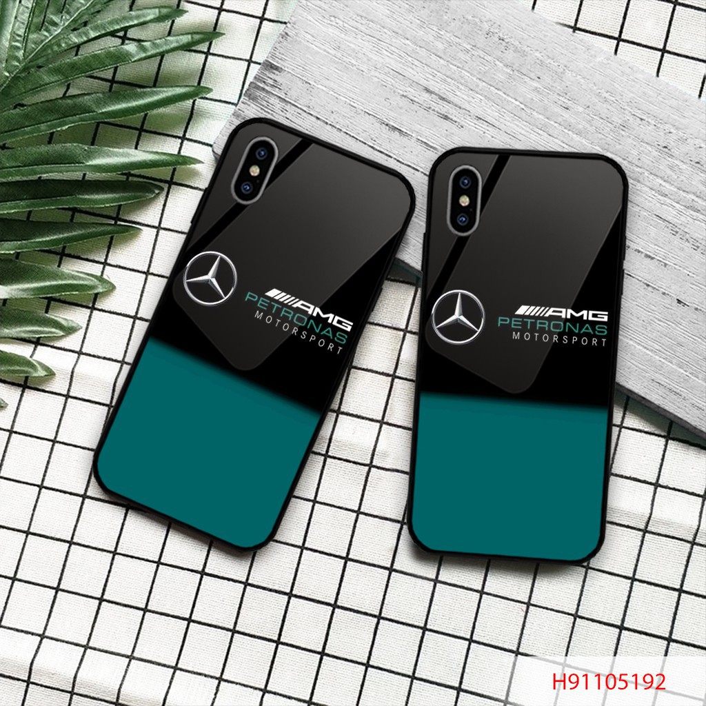 ỐP LƯNG ĐIỆN THOẠI TRÁNG GƯƠNG KÍNH CƯỜNG LỰC MẪU NAM CÓ LOGO XE Ô TÔ