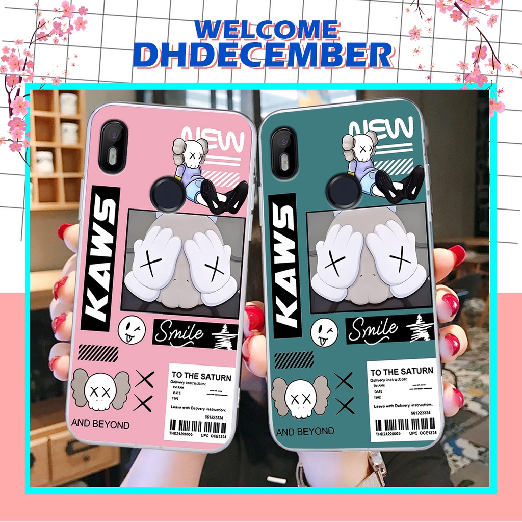 Ốp lưng Vsmart JOY 1 in hình gấu K@ws, gấu nâu, dor@emon RẺ- ĐẸP- BỀN