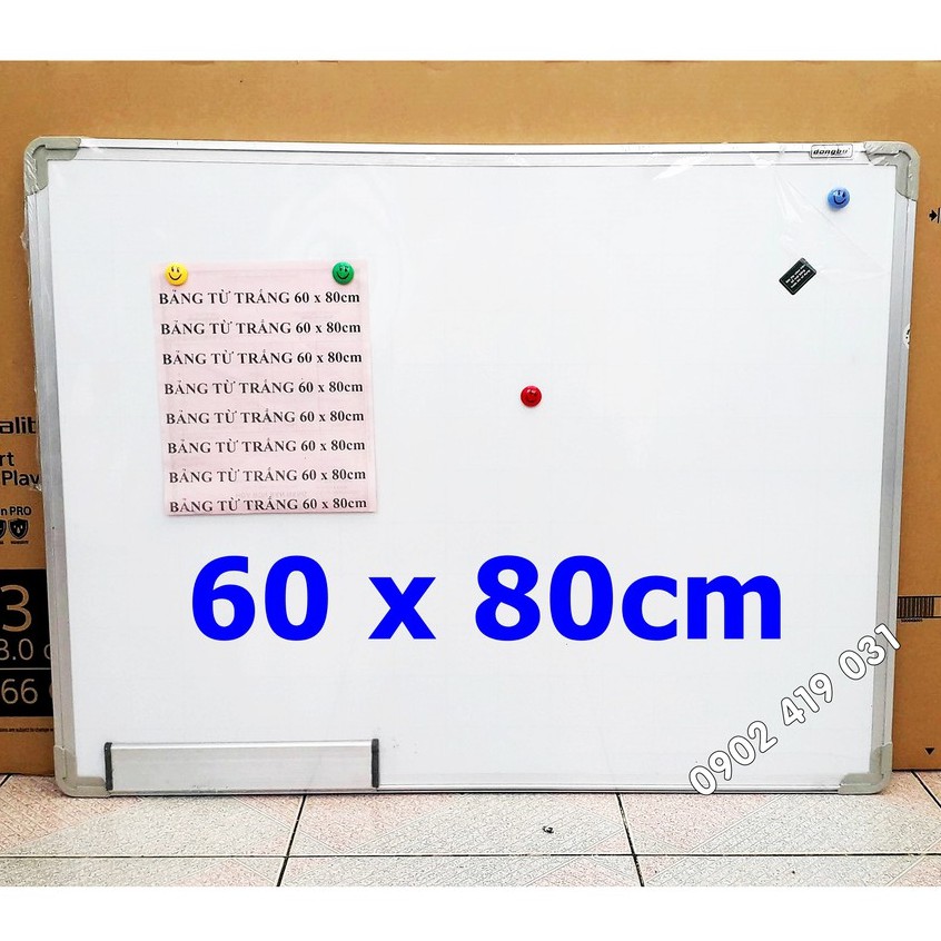 Bảng Từ Trắng Dongbu Hàn Quốc 60*80cm [ Tặng nam châm ]