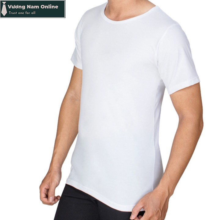 Áo lót nam cotton 3 cái ba lỗ sát nách trắng hanoisimex thấm hút mồ hôi tốt VN04E