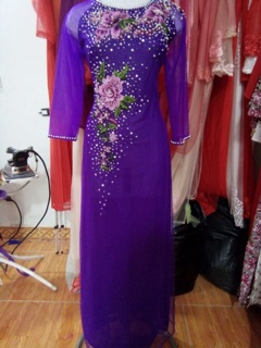 Áo dài mẹ,bà sui