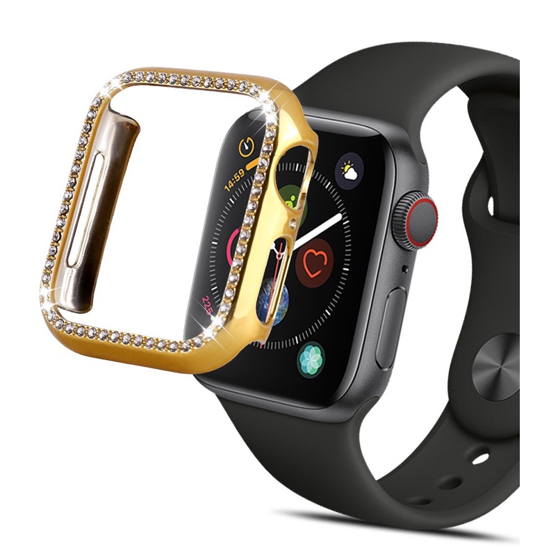 Ốp Bảo Vệ Apple Watch Đính Đá dành cho Series SE | 6/5/4/3/2/1 38mm 40mm 42mm 44mm