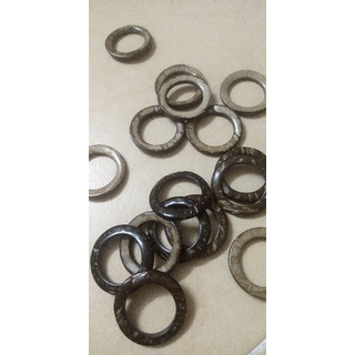 10 khoen tròn gỗ dừa cao cấp siêu đẹp khuyên tròn cúc áo cúc dừa dùng làm trang sức